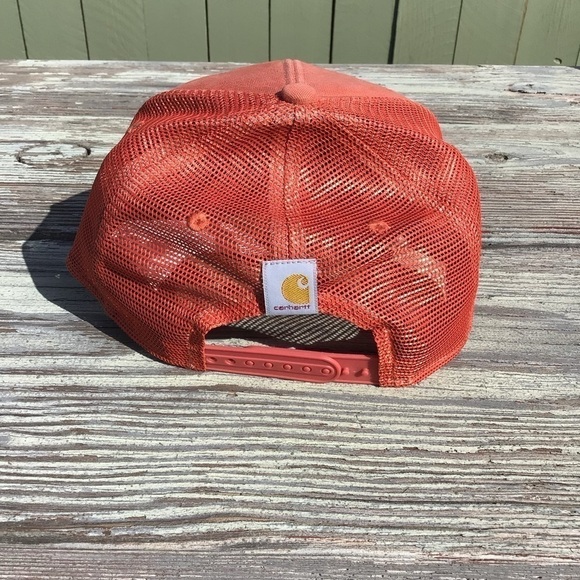 Men’s Carhartt Canvas SnapBack Mesh Cap - Picture 3 of 6